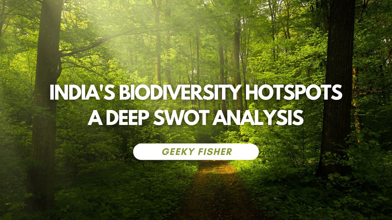 India's Biodiversity Hotspots A Deep SWOT Analysis
